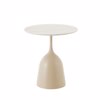 Liberta - Maison EARTH COFFEE TABLE Lefko Me Opsi Marmarou Beige 50x50x54.5cm 52-0021