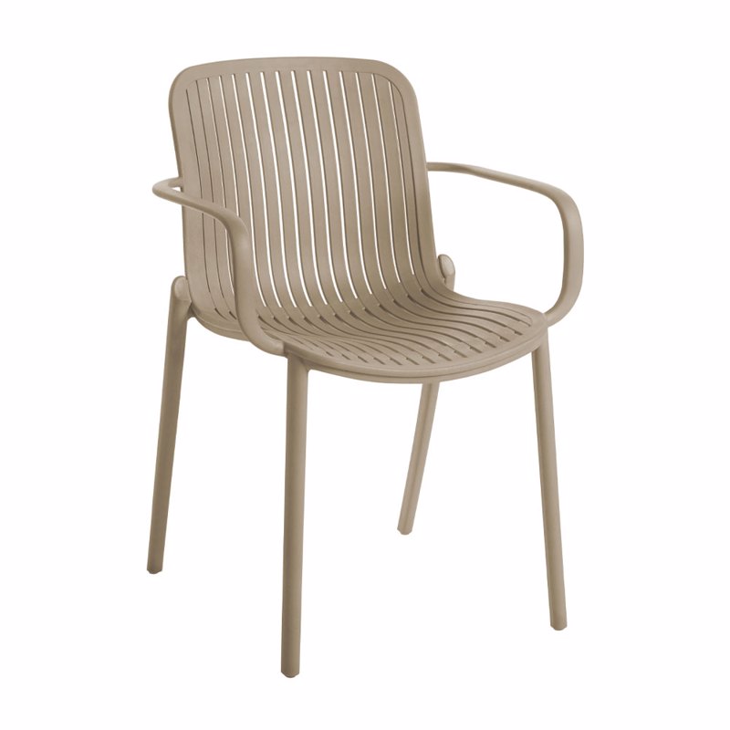 Liberta - Maison BRIO Καρέκλα Mocca 58x56.5x82cm 53-000