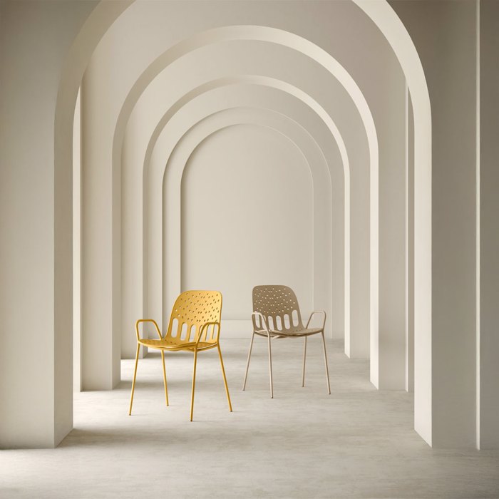 Liberta - Maison LIDO Karekla Beige 57x55.5x80cm 53-0013