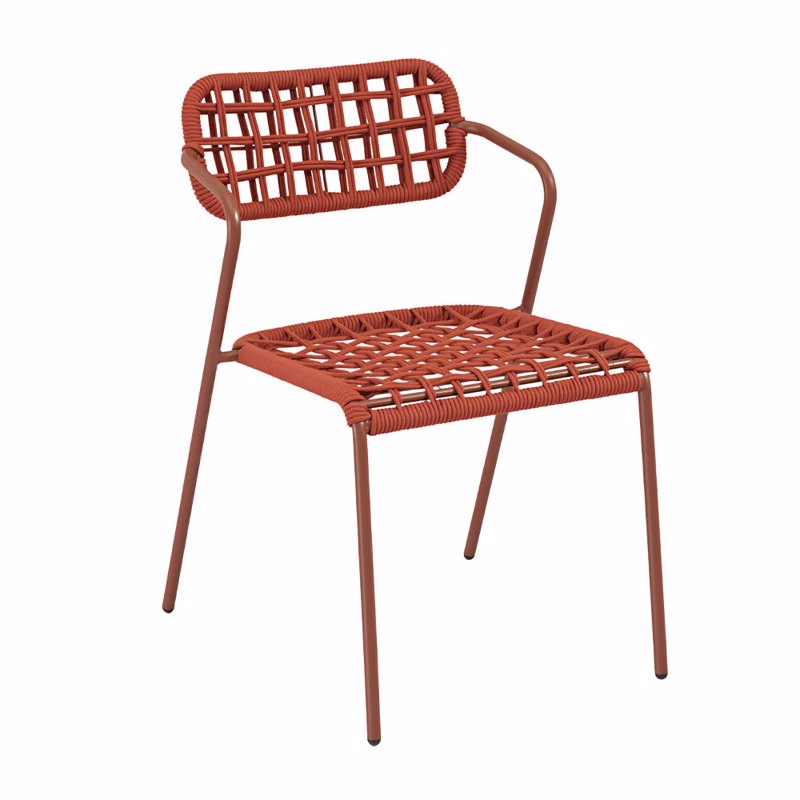 Liberta - Maison BEE Καρέκλα Terracotta 62x56x82cm 53-0