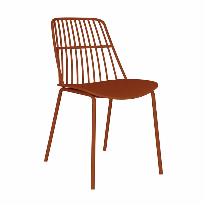 Liberta - Maison TAG Karekla se Apoxrosi Paprika 45.5x55x82cm 53-0036
