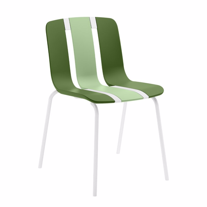 Liberta - Maison ART Καρέκλα Λαδί/Χακί 52x44x80cm 53-00