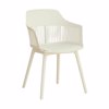 Liberta - Maison ARPA Karekla Off White 58x54.4x77cm 53-0057