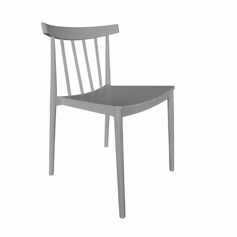 Liberta - Maison FLOW Καρέκλα Γκρι Ανοιχτό 51x50x76cm 53-0068