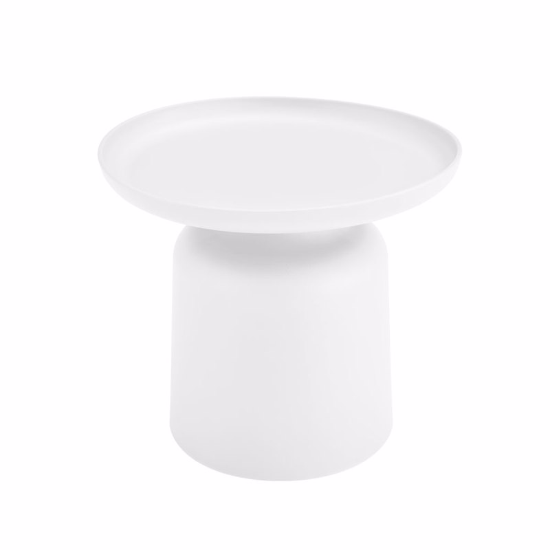 Liberta - Maison RONDA Coffee Table Λευκό Φ50x43cm 54-0