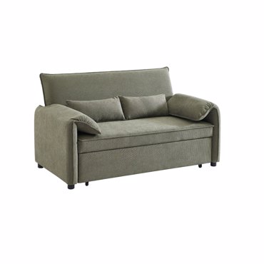 Liberta - Maison RUBIK Τριθέσιος Καναπές Κρεβάτι Πράσινος 161x84x92cm 70-0353