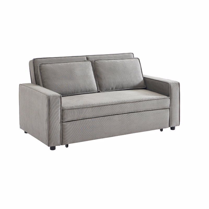 Liberta - Maison CUBO Τριθέσιος Καναπές Κρεβάτι Γκρι 17