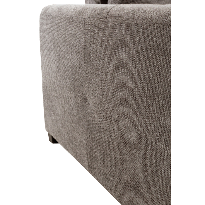 Liberta - Maison BILL Kanapes Krebati me Aristeri Gnia Taupe 241x173x94cm 70-0413