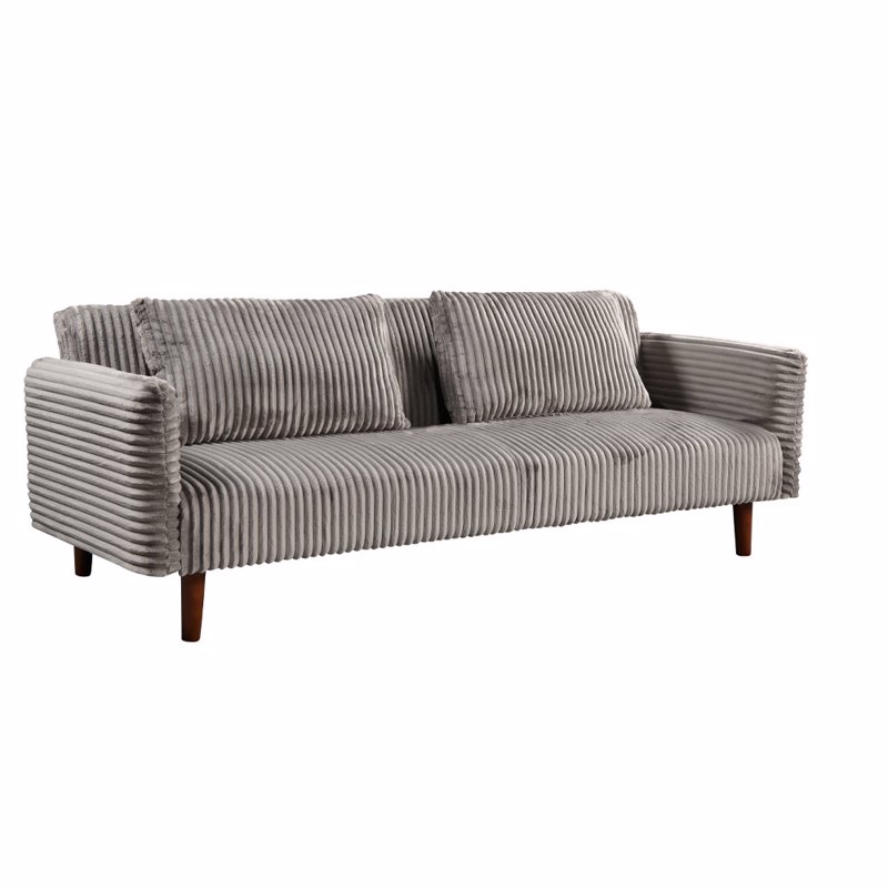 Έπιπλα σαλονιού agiovlasitishome - ΣΗΜΑΝΤΙΚΟ: Σε περίπτωση διαφοράς τιμής από το κατάστημα ισχύει παντα και μόνο η τιμή του καταστήματος Liberta - Maison COTTLE Τριθέσιος Καναπές Κρεβάτι Γκρι