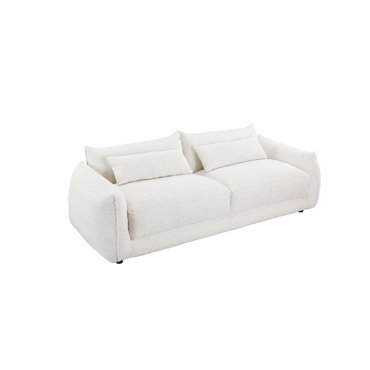 Liberta-Maison Doha Καναπές 3ΘΕΣΙΟΣ Μπεζ 227x94x73cm 70-0475