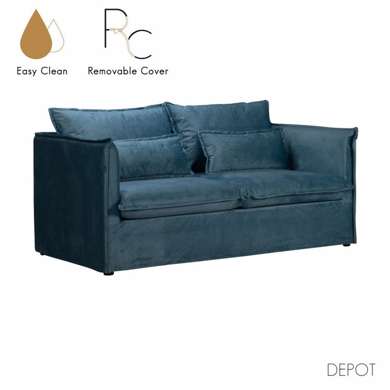 Έπιπλα σαλονιού agiovlasitishome - ΣΗΜΑΝΤΙΚΟ: Σε περίπτωση διαφοράς τιμής από το κατάστημα ισχύει παντα και μόνο η τιμή του καταστήματος Liberta - Maison ONE ONLY Διθέσιος Καναπές με Αποσυρόμε