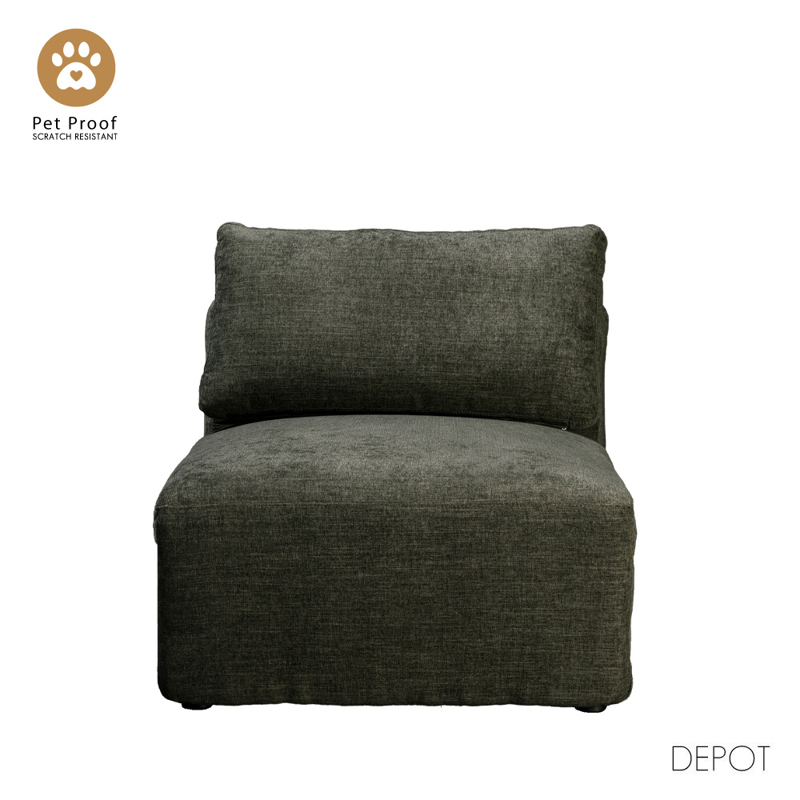 Liberta - Maison BOX Πολυθρόνα Λαδί Vogue 11 82x107x85c