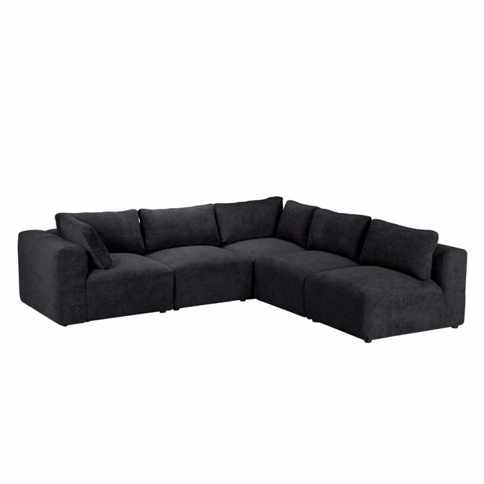 Liberta - Maison BOX Poluthrona me Bratso Anastrepsimi Anthraki Vogue 17 107x107x85cm 71-0140