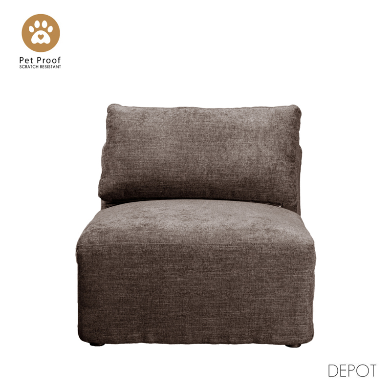 Liberta - Maison BOX Πολυθρόνα Καφέ Vogue 5 82x107x85cm