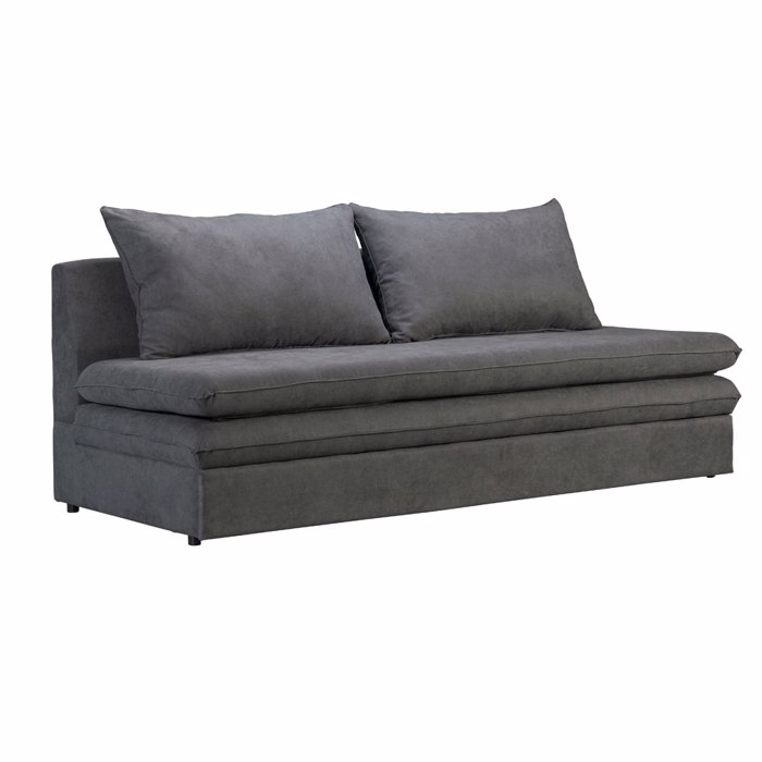 Liberta - Maison GIRASOLE Τριθέσιος Καναπές Κρεβάτι Ανθρακί 200x87x90cm 71-0226 Liberta - Maison GIRASOLE Trithesios Kanapes Krebati Anthraki 200x87x90cm 71-0226