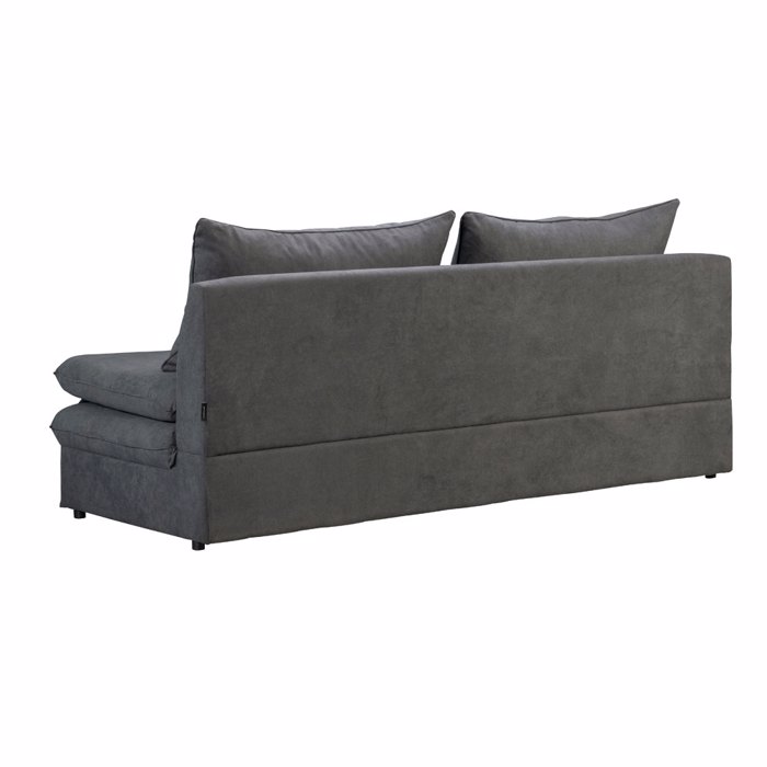 Liberta - Maison GIRASOLE Τριθέσιος Καναπές Κρεβάτι Ανθρακί 200x87x90cm 71-0226 Liberta - Maison GIRASOLE Trithesios Kanapes Krebati Anthraki 200x87x90cm 71-0226