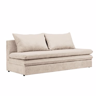 Liberta - Maison GIRASOLE Τριθέσιος Καναπές Κρεβάτι Beige 200x87x90cm 71-0227