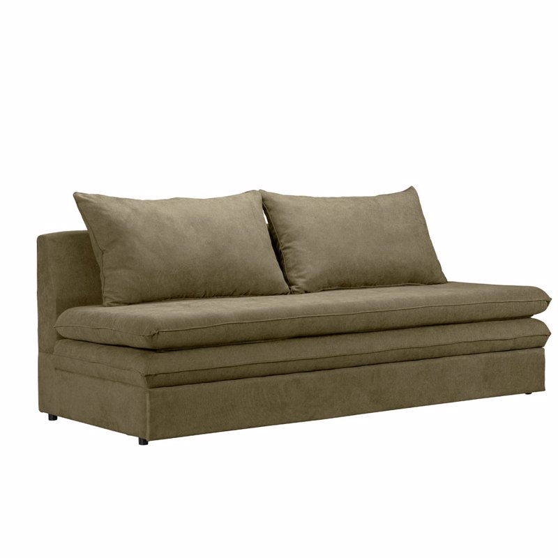 Liberta - Maison GIRASOLE Τριθέσιος Καναπές Κρεβάτι Χακ