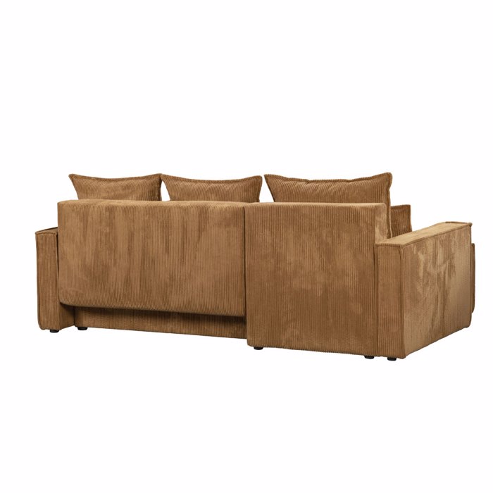 Liberta - Maison SAY Καναπές Κρεβάτι με Αναστρέψιμη Γωνία Camel 238x148x92cm 71-0232 Liberta - Maison SAY Kanapes Krebati me Anastrepsimi Gnia Camel 238x148x92cm 71-0232