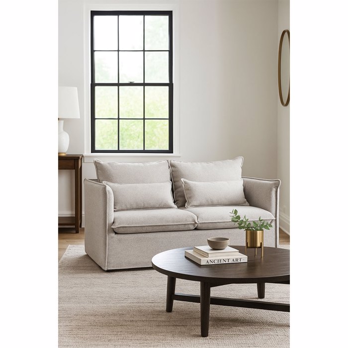 Liberta - Maison PROUD Διθέσιος Καναπές Γκρι Ανοιχτό/Puente 80 177x90x90cm 71-0234 Liberta - Maison PROUD Dithesios Kanapes Ggri Anoixto/Puente 80 177x90x90cm 71-0234