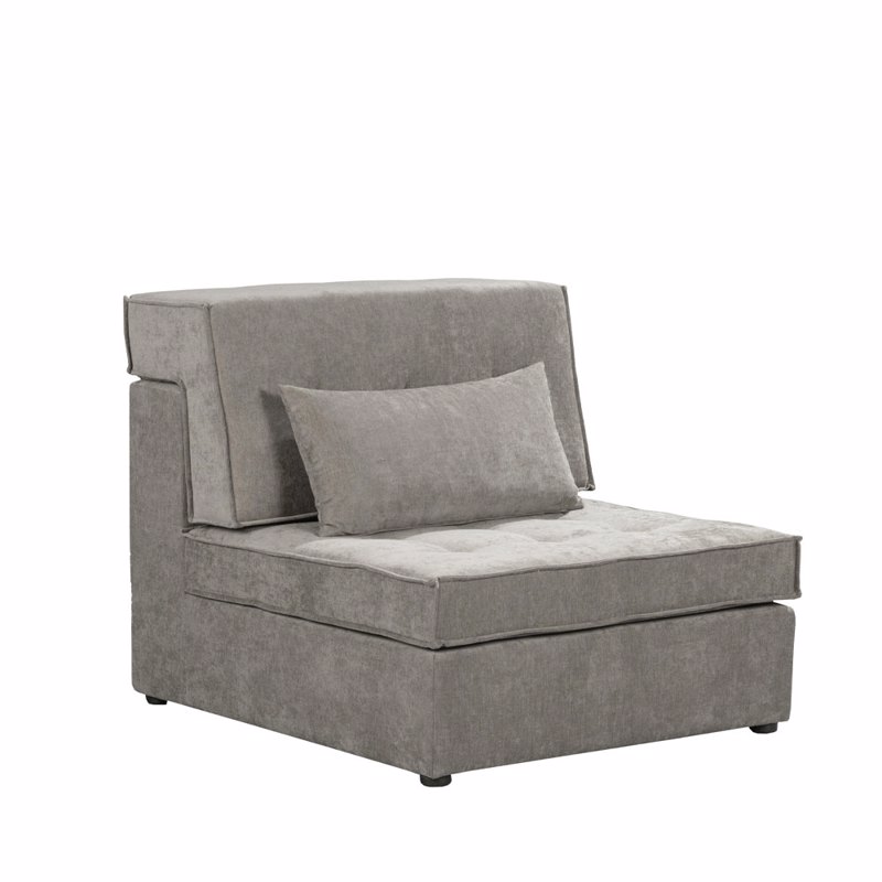 Liberta - Maison MEXICO Πολυθρόνα Γκρι 90x101x83cm 71-0