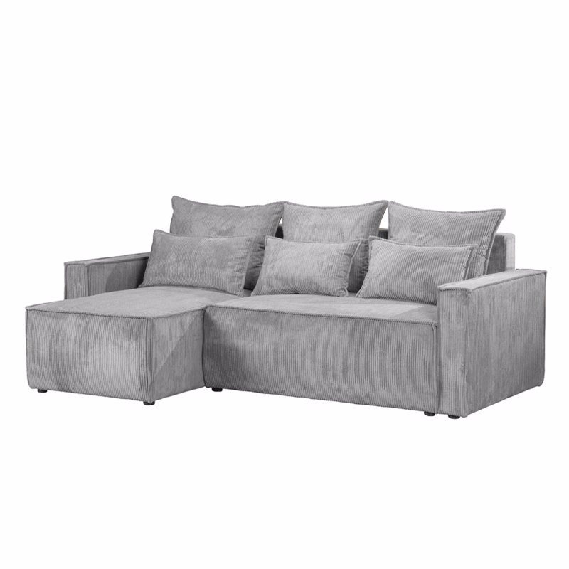 Liberta - Maison SAY Καναπές Κρεβάτι Γκρι με Αναστρέψιμ