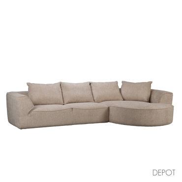 Liberta - Maison BIBO Καναπές με Δεξιά Γωνία Grez Anthology 02 350x192x88cm 71-0387