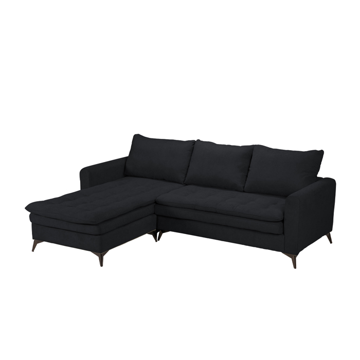 Liberta - Maison SCANDALO Kanapes me Anastrepsimi Gnia Anthraki ASTI 15 265x188x99cm 71-0392