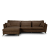 Liberta - Maison FOREVER Kanapes me Aristeri Gnia Mocca/Kafe ANTHOLOGY 07 316x185x92cm 71-0394