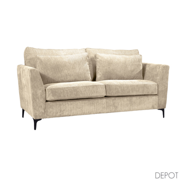 Liberta - Maison FOREVER Διθέσιος Καναπές Beige Lincoln 03 183x96x93cm 71-0402