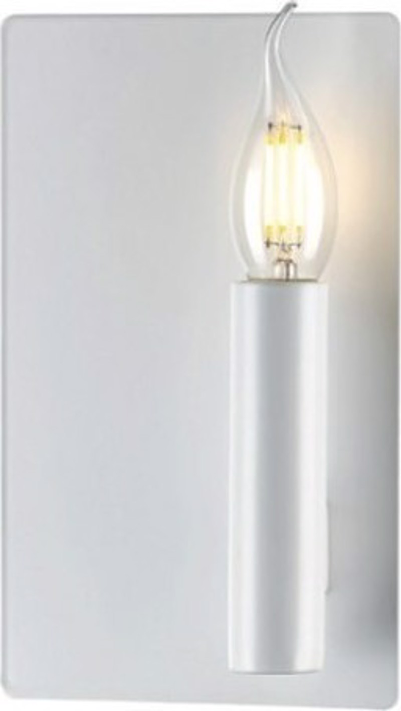 ACA Απλίκα Τοίχου Μεταλλική 'Marriot' Λευκό Ε14 14Χ7Χ22