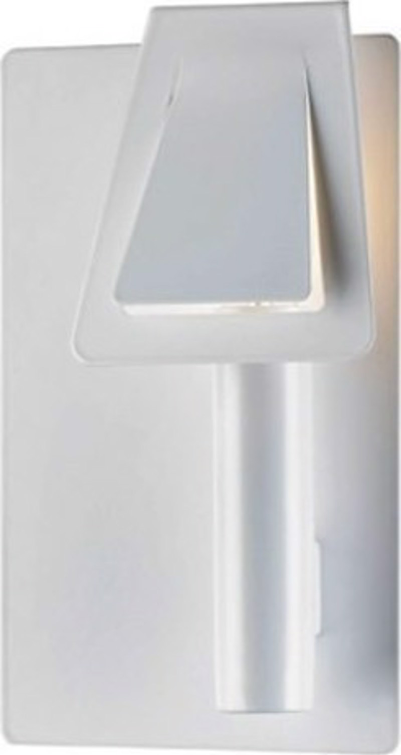 ACA Απλίκα Τοίχου Μεταλλική 'Marriot' Λευκό Ε14 15Χ11Χ2