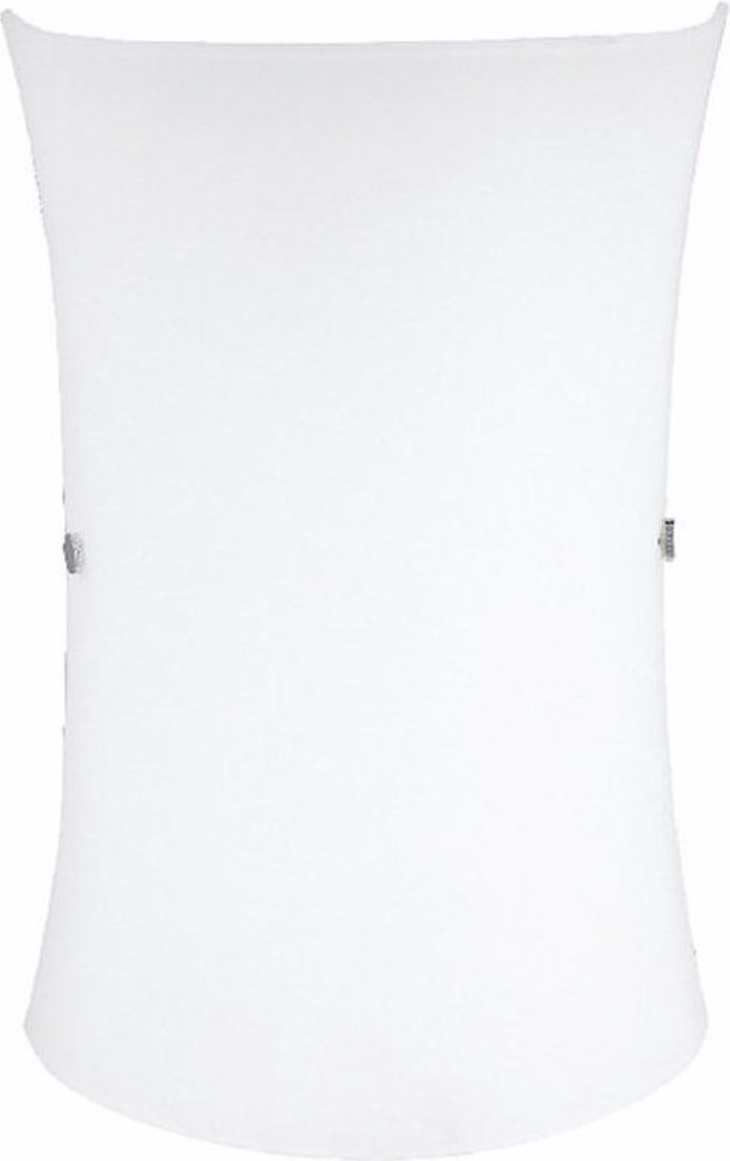 ACA Lighting - ΣΗΜΑΝΤΙΚΟ: Σε περίπτωση διαφοράς τιμής από το κατάστημα ισχύει παντα και μόνο η τιμή του καταστήματος ACA Απλίκα Τοίχου Γυάλινη 'Turtle' Λευκό Ε27 10X20X30,5