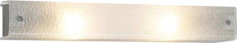 ACA Απλίκα Μπάνιου/Καθρέπτη Γυάλινη 'Aegean' Λευκό/Χρώμ