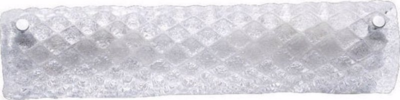 ACA 2φωτη Απλίκα Μπάνιου Γυάλινη/Μεταλλική 'Mare' E14 3