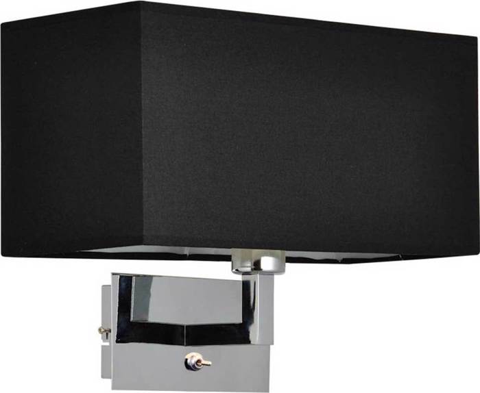 ACA Aplika Toixou ufasmatini 'Titchiano' Mavro E27 30X18X31 V29232WBC