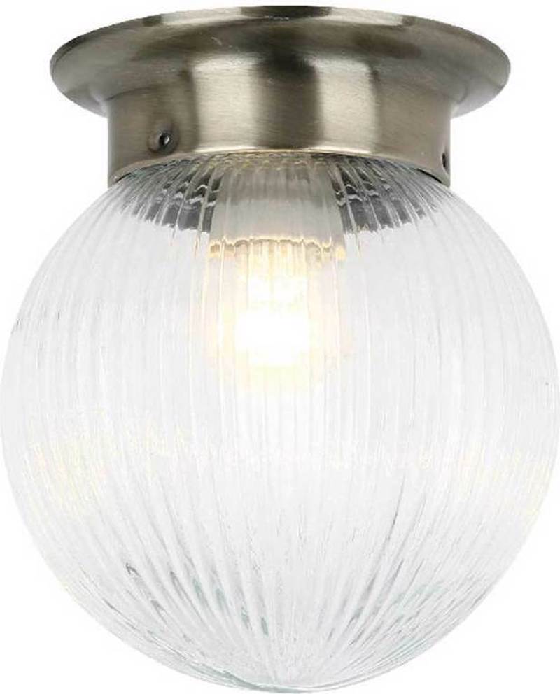 ACA Lighting - ΣΗΜΑΝΤΙΚΟ: Σε περίπτωση διαφοράς τιμής από το κατάστημα ισχύει παντα και μόνο η τιμή του καταστήματος ACA Απλίκα Μεταλλική/Γυάλινη 'Capri' Μπρονζέ Ε27 15Χ17c