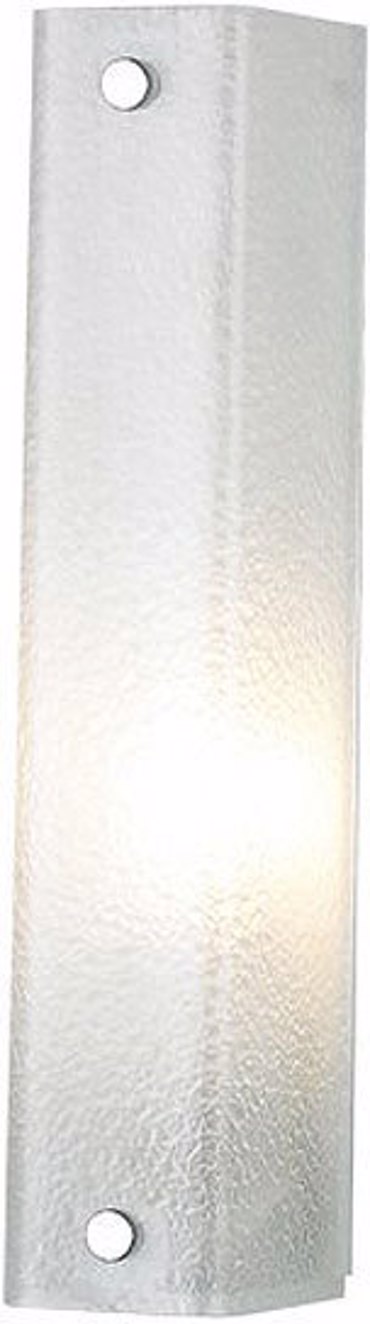 ACA Απλίκα Μπάνιου/Καθρέπτη Γυάλινη 'Aegean' Λευκό/Χρώμιο E14 64Χ7Χ6,3cm DLA757A1