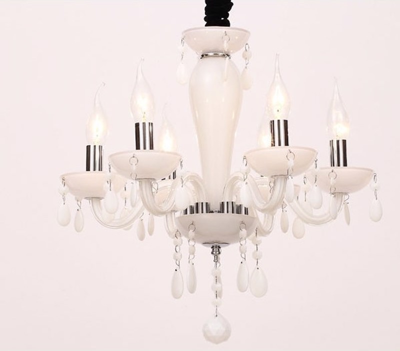ACA Lighting - ΣΗΜΑΝΤΙΚΟ: Σε περίπτωση διαφοράς τιμής από το κατάστημα ισχύει παντα και μόνο η τιμή του καταστήματος ACA Φωτιστικό Οροφής Εξάφωτο Μεταλλικό/Κρυστάλλινο 'TUL