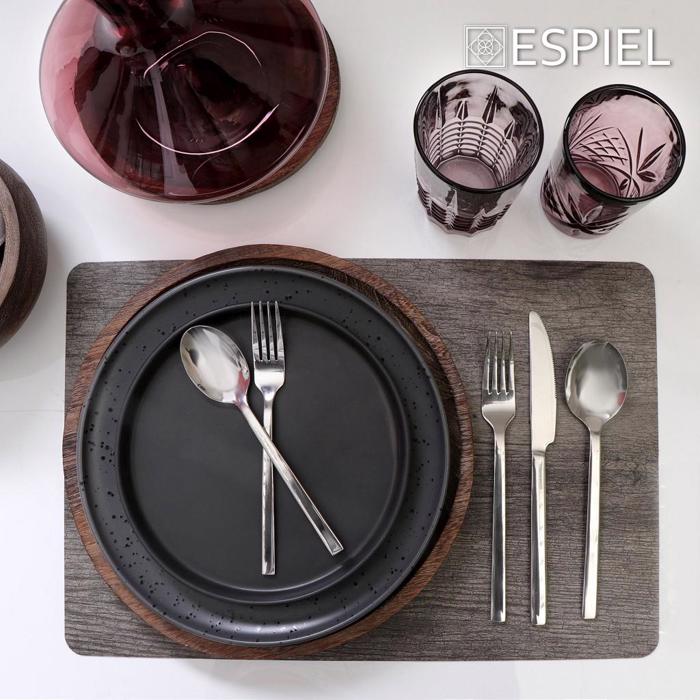 Piato Step Rixo Mat Mavro 21ek TLM132K6 Espiel