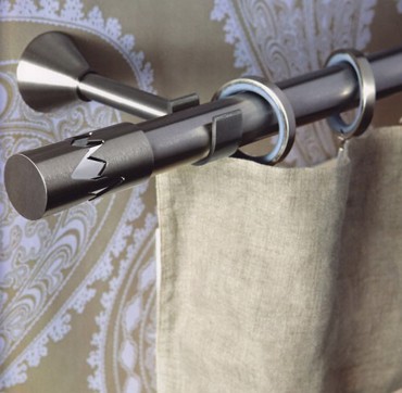 Κουρτινόξυλο Remezzo φ30 Inox by Aslanis