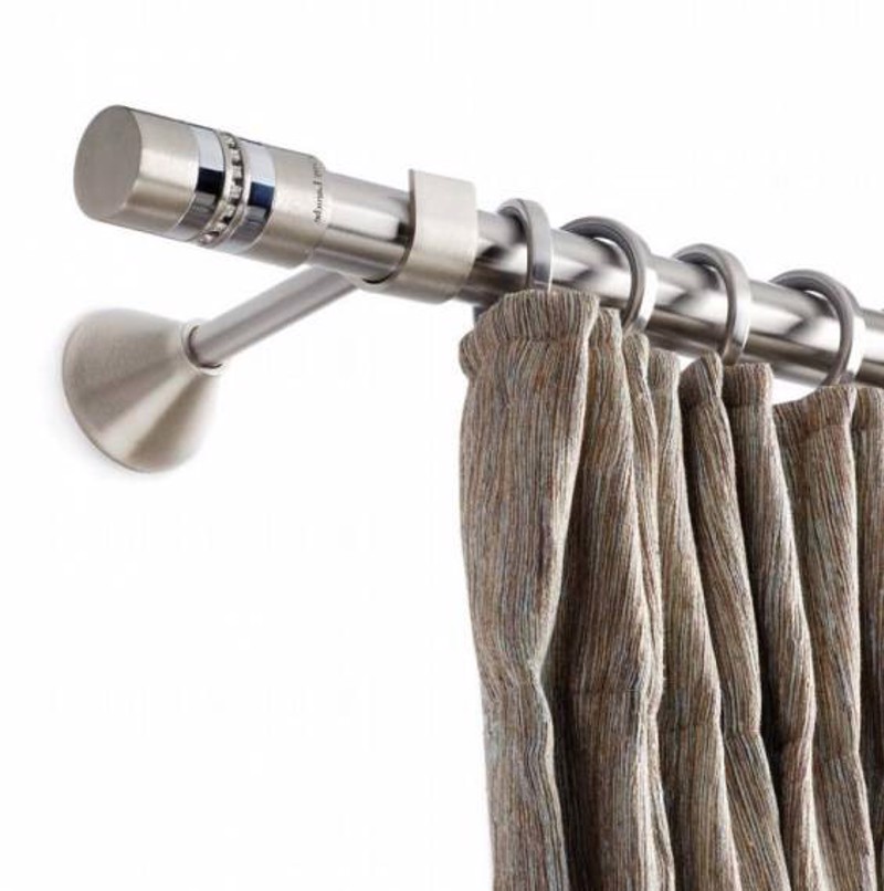 Guy Laroche - ΣΗΜΑΝΤΙΚΟ: Σε περίπτωση διαφοράς τιμής από το κατάστημα ισχύει παντα και μόνο η τιμή του καταστήματος Κουρτινόξυλο Sugar φ25 inox by Guy Laroche