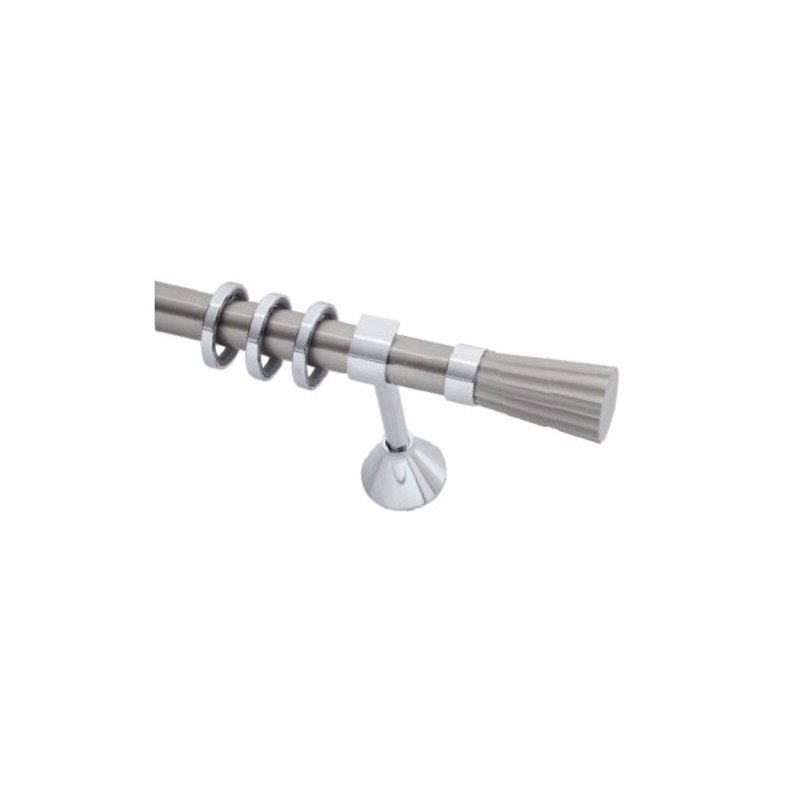 Κουρτινόξυλα agiovlasitishome - ΣΗΜΑΝΤΙΚΟ: Σε περίπτωση διαφοράς τιμής από το κατάστημα ισχύει παντα και μόνο η τιμή του καταστήματος Κουρτινόξυλο Elegance Φ25 Inox by Guy Laroche