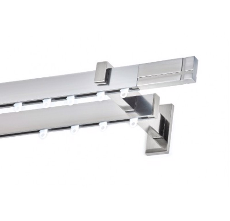 Σιδηρόδρομος flat αλουμινίου CHICAGO διπλός νίκελ σατιν