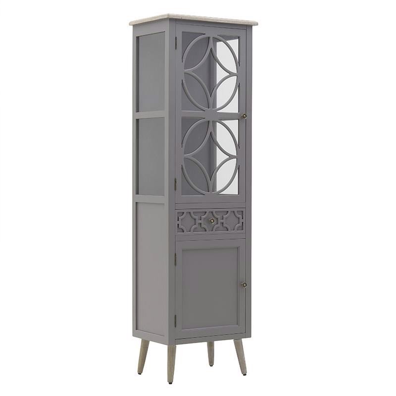 INART ΒΙΤΡΙΝΑ ΞΥΛINH ΓΚΡΙ NATURAL 51X36X172 3-50-482-0126