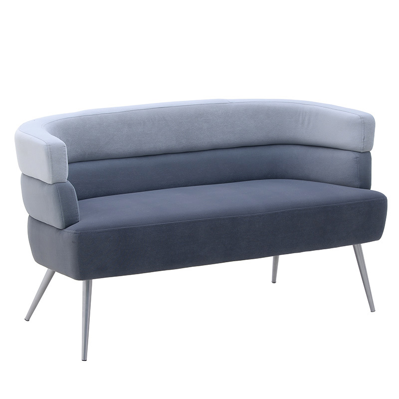 INART ΚΑΝΑΠΕΣ 2ΘΕΣΙΟΣ ΒΕΛΟΥΔΙΝΟΣ ΓΚΡΙ 125X64X74_42 3-50-252-0107