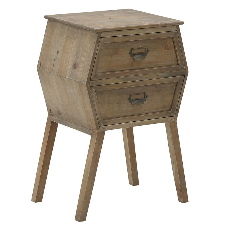 INART ΚΟΜOΔΙΝΟ ΞΥΛΙΝΟ NATURAL 46X35X71 3-50-314-0022