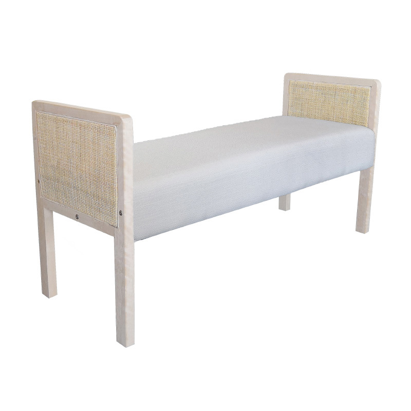 INART ΤΑΜΠΟΥΡΕ ΒΕΛΟΥΔΙΝΟ ΞΥΛΙΝΟ MΠEZ NATURAL 120X40X58ΕΚ 3-50-466-0073