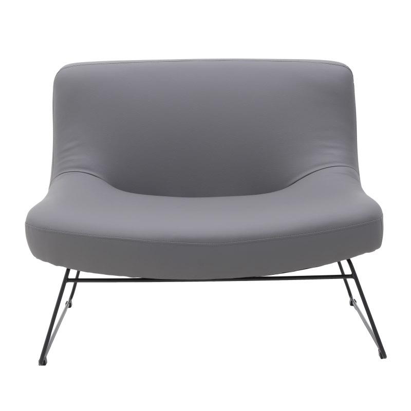 INART ΚΑΝΑΠΕΣ 2ΘΕΣΙΟΣ PU ΓΚΡΙ 101Χ84Χ80 3-50-720-0015