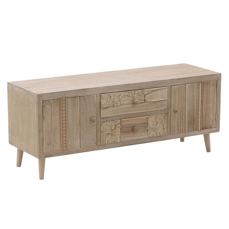 INART ΕΠΙΠΛΟ TV ΞΥΛΙΝΟ NATURAL 120X38X51 3-50-786-0005